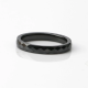 Ceramic Ring Smooth Cut Surface For Men Women Black