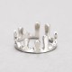 Simple Crown Irregular Rings For Men And Women Trendy Hip Hop Golden Simple Crown Irregular Rings For Men And Women Trendy Hip Hop Golden