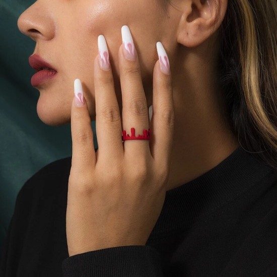 Simple Crown Irregular Rings For Men And Women Trendy Hip Hop Golden Simple Crown Irregular Rings For Men And Women Trendy Hip Hop Golden