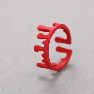 Simple Crown Irregular Rings For Men And Women Trendy Hip Hop Golden