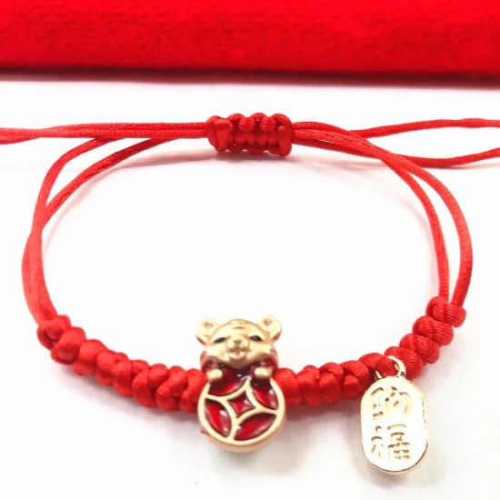 Red String Bracelet For The Year Of The Tiger Korean Version