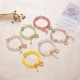 Crystal Daisy Female Jewelry Flower Bracelet Transparent Crystal Daisy Female Jewelry Flower Bracelet Transparent