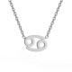 Constellations Necklace Pendant Cancer Silver Constellations Necklace Pendant Cancer Silver