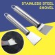 One Pcs Multifunctional Stainless Steel Kitchen Cleaning Spatula Ice Scraper Silver One Pcs Multifunctional Stainless Steel Kitchen Cleaning Spatula Ice Scraper Silver