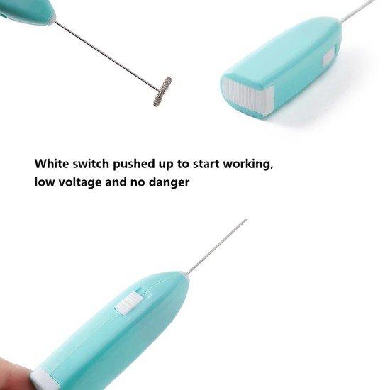 Milk Frother Mixer Portable Foamer Maker Without Battery Pink Milk Frother Mixer Portable Foamer Maker Without Battery Pink