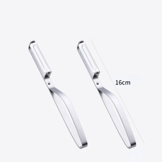 Stainless Steel Fruit Apple Vegetable Cucumber Peeler Silver Stainless Steel Fruit Apple Vegetable Cucumber Peeler Silver