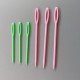 6 Pcs ABS plastic big eye needle factory direct U shaped twist needle Multicolor 6 Pcs ABS plastic big eye needle factory direct U shaped twist needle Multicolor
