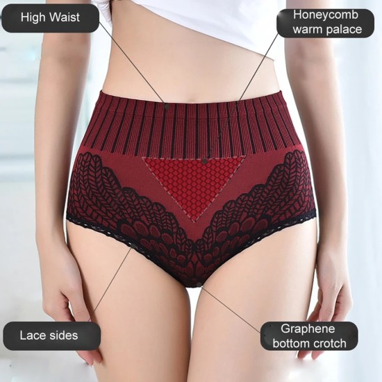 Women Seamless Panties Underwear Female Waist Hip Lifting Golden