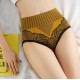Women Seamless Panties Underwear Female Waist Hip Lifting Golden
