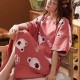 Single Pcs Nightwear For Women Sleepwear Brown