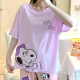 3 Pcs Nightwear Pajama Shorts Sets For Women Sleepwear Purple