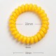 High Quality Telephone Line Bracelet Yellow
