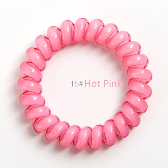 High Quality Telephone Line Bracelet Dark Pink High Quality Telephone Line Bracelet Dark Pink