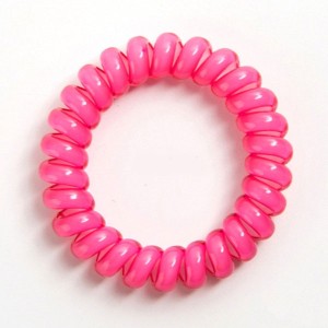 High Quality Telephone Line Bracelet Dark Pink