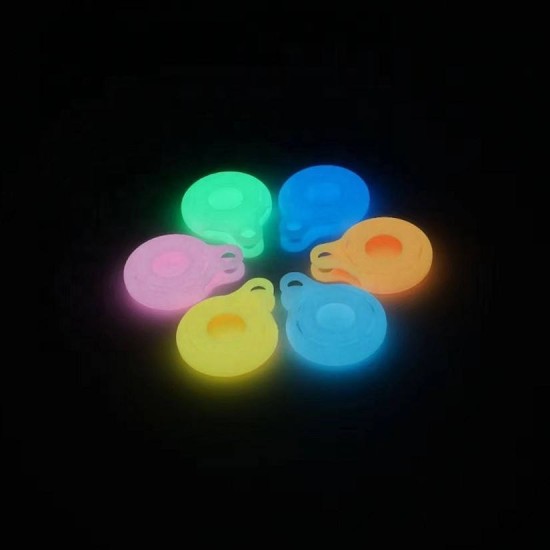 Silicone Case For Airtag Anti Lost Key Chain Light Blue