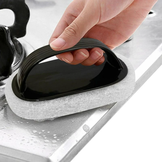 Heavy Duty Handle Sponge Kitchen Cleaning Brush Heavy Duty Handle Sponge Kitchen Cleaning Brush