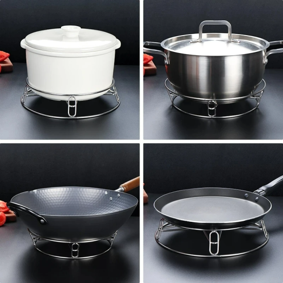 Multifunctional  Stainless Steel Practical Steamer Rack Steaming Stand