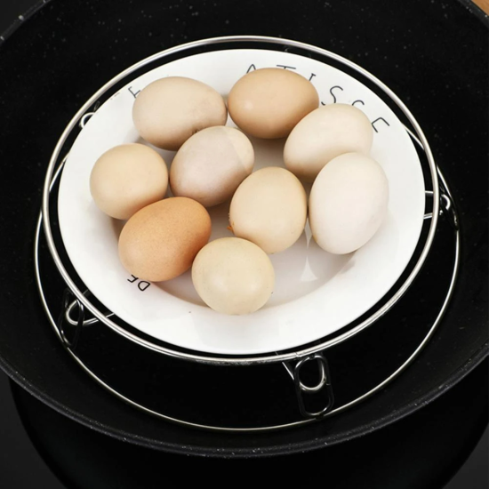 Multifunctional  Stainless Steel Practical Steamer Rack Steaming Stand