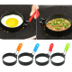 Stainless Steel Egg Omelette Mold for Kitchen Orange Stainless Steel Egg Omelette Mold for Kitchen Orange