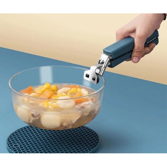Stainless Steel Plate Gripper Anti Scalding Hot Bowl Retriever Tongs Clip Stainless Steel Plate Gripper Anti Scalding Hot Bowl Retriever Tongs Clip