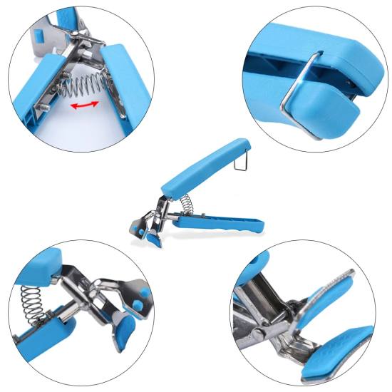 Stainless Steel Plate Gripper Anti Scalding Hot Bowl Retriever Tongs Clip Stainless Steel Plate Gripper Anti Scalding Hot Bowl Retriever Tongs Clip