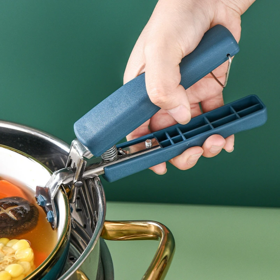 Stainless Steel Plate Gripper Anti Scalding Hot Bowl Retriever Tongs Clip Stainless Steel Plate Gripper Anti Scalding Hot Bowl Retriever Tongs Clip