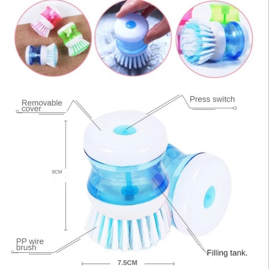 Kitchen Dish Washing Brush Liquid Pressure Pot Dish Bowl Cleaning Kitchen Dish Washing Brush Liquid Pressure Pot Dish Bowl Cleaning