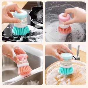 Kitchen Dish Washing Brush Liquid Pressure Pot Dish Bowl Cleaning Kitchen Dish Washing Brush Liquid Pressure Pot Dish Bowl Cleaning