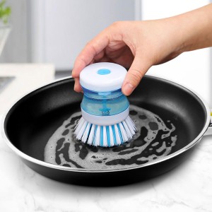 Kitchen Dish Washing Brush Liquid Pressure Pot Dish Bowl Cleaning