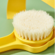 Duck Soft Hair Long Handle Bath Brush Yellow