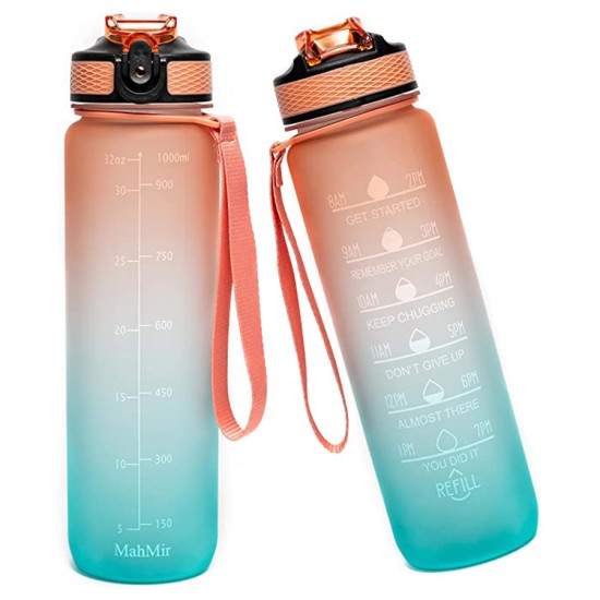 1L-32oz with Motivational Time Marker Straw Leakproof Drinking Sport Water Bottle Outdoor Travel Gym Fitness 1L-32oz with Motivational Time Marker Straw Leakproof Drinking Sport Water Bottle Outdoor Travel Gym Fitness