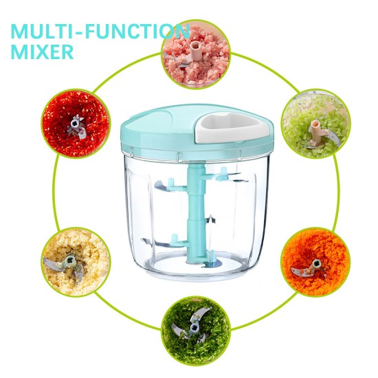 Multifunctional Vegetable And Fruit Manual Chopper Pink Multifunctional Vegetable And Fruit Manual Chopper Pink