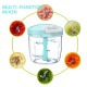 Multifunctional Vegetable And Fruit Manual Chopper Pink Multifunctional Vegetable And Fruit Manual Chopper Pink