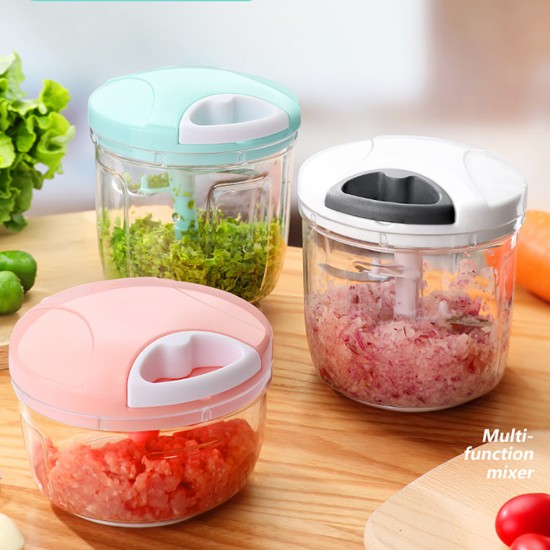 Multifunctional Vegetable And Fruit Manual Chopper Pink Multifunctional Vegetable And Fruit Manual Chopper Pink
