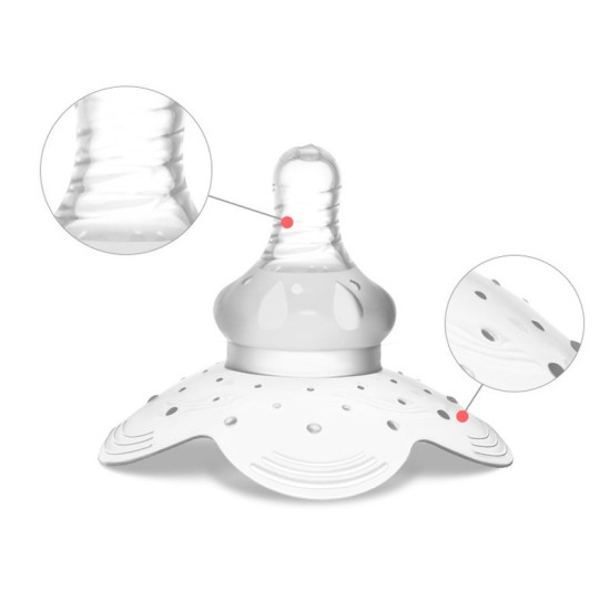 New Born Silicone Mesh Bite Pacifier