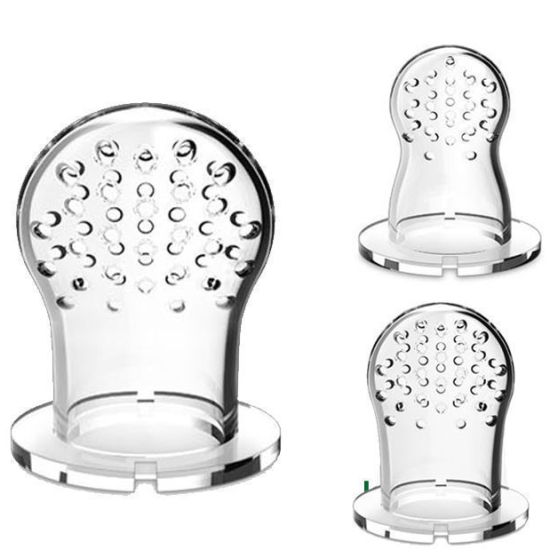 new born Silicone Mesh Bite pacifier