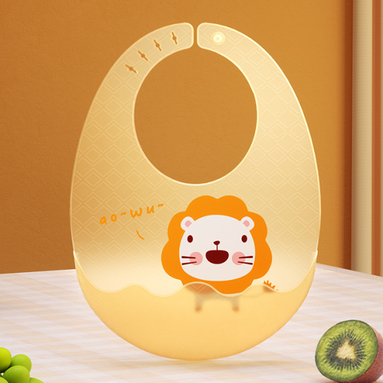 New Born Soft Waterproof Three-Dimensional Silicone bib - green New Born Soft Waterproof Three-Dimensional Silicone bib - green