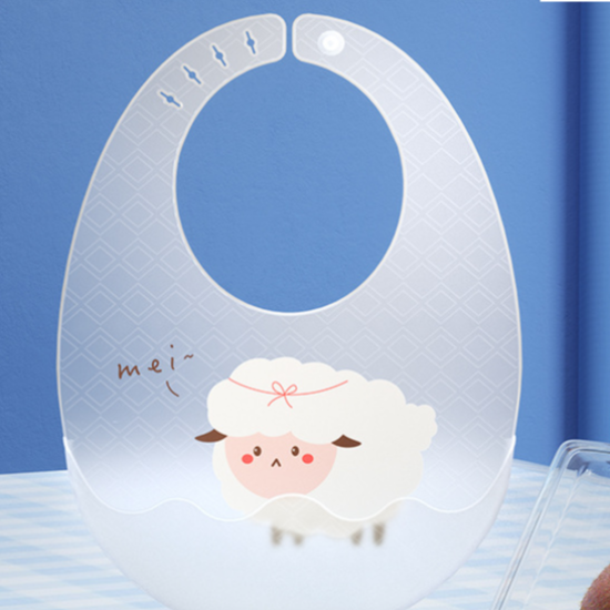 New Born Soft Waterproof Three-Dimensional Silicone bib - green New Born Soft Waterproof Three-Dimensional Silicone bib - green