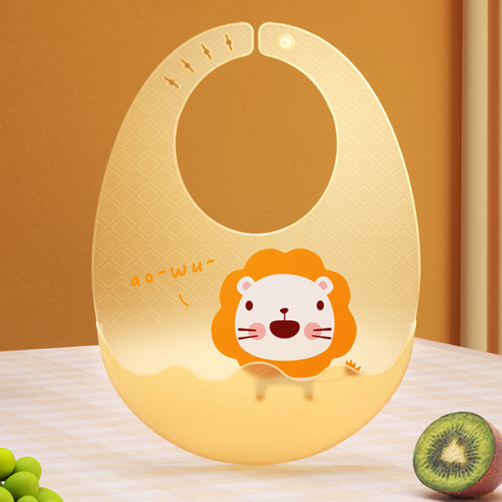 new born soft waterproof three-dimensional silicone bib