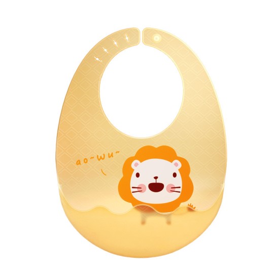 new born soft waterproof three-dimensional silicone bib