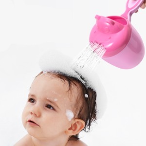 new born Baby shampoo bath cup kettle