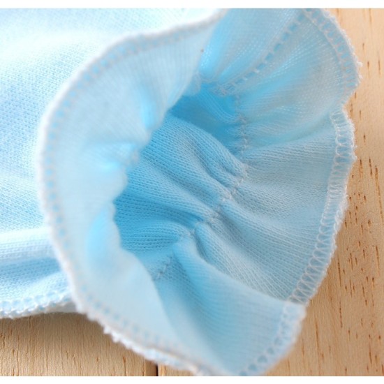 new born Anti-scratch cotton gloves 2 Pairs Set
