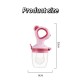 New Born Fruit And Vegetable Silicone Bite - pink New Born Fruit And Vegetable Silicone Bite - pink