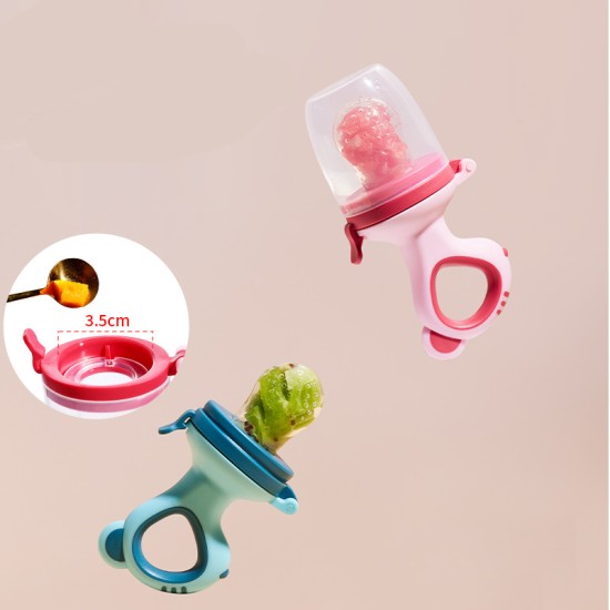 New Born Fruit And Vegetable Silicone Bite - pink New Born Fruit And Vegetable Silicone Bite - pink