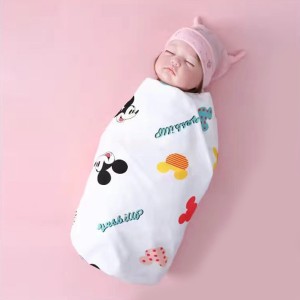 mickey Mouse newborn baby bag pure cotton thin section towel