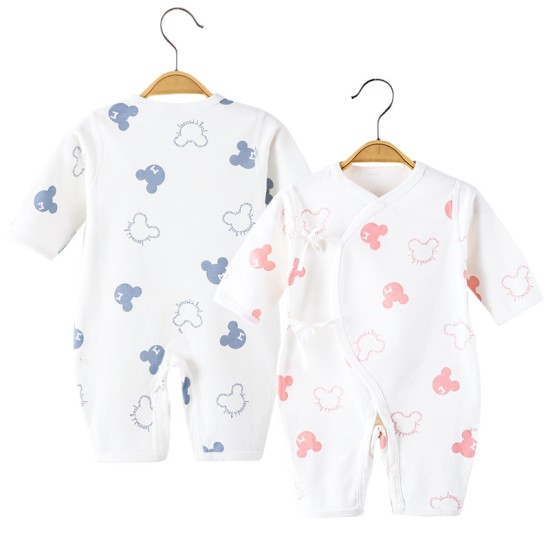 pure cotton newborn pure cotton newborn  jumpsuit - blue