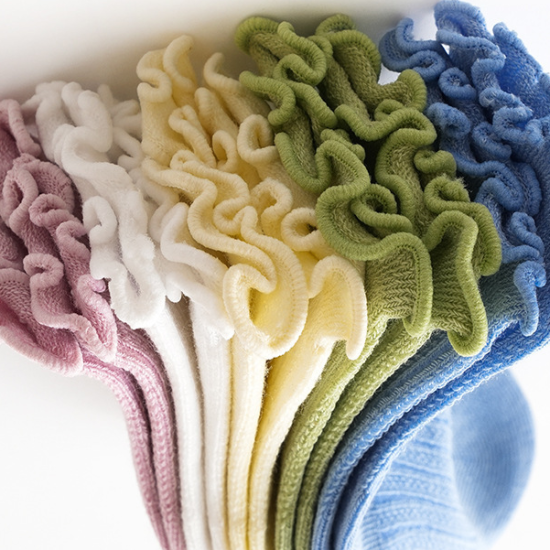 Newborn Thin Mesh Breathable Combed Cotton Lace Socks - white Newborn Thin Mesh Breathable Combed Cotton Lace Socks - white