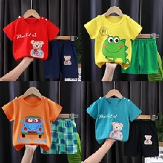 Fashion Short Sleeve T Shirts Cotton Shirts New Born Matching Set Fashion Short Sleeve T Shirts Cotton Shirts New Born Matching Set