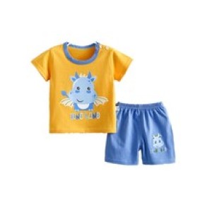 Fashion Short Sleeve T Shirts Cotton Shirts New Born Matching Set