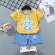 Fashion Short Sleeve T Shirts Cotton Shirts New Born Matching Set